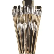 The Chenille Kraft Company CKC 5220 — Creativity Street Colossal Crafts Brush Assortment - 1 Brush(es) - Aluminum Ferrule