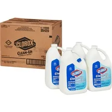 CLOROX CLO 35420CT — CloroxPro™ Clean-Up Disinfectant Cleaner Refill with Bleach - Liquid - 1gal - Fresh Scent - 4 / Carton - Refill