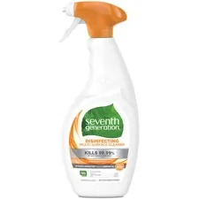 SEVENTH GENERATION SEV 22810 — Seventh Generation Disinfecting Multi-Surface Cleaner - Spray - 26 oz (1.62 lb) - Lemongrass Citrus Scent - 1 Each