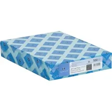 Sparco SPR 05121 — Sparco Laser Copy & Multipurpose Paper - Blue - Recycled - 30% - Letter - 8 1/2 x 11 - 20 lb Basis Weight - 500 / Ream
