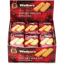 Walkers OFX W116 - Walkers Office Snax Walkers Shortbread Cookies - Individuall