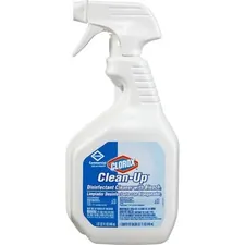 CLOROX CLO 35417 — CloroxPro™ Clean-Up Disinfectant Cleaner Spray with Bleach - Ready-To-Use Spray - 32 fl oz (1 quart) - 1 Each - Clear