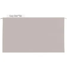 SMEAD MANUFACTURING CO. SMD 64340 — Smead TUFF Legal Recycled Hanging Folder - 8 1/2 x 14 - 2 Expansion - Top Tab Location - Steel Gray - 10% Recycled - 18 / Box