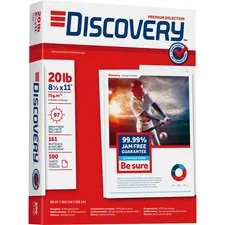 NAVIGATOR NORTH AMERICA SNA 12534 — Discovery Premium Selection Laser, Inkjet Copy & Multipurpose Paper - White - 97 Brightness - Letter - 8 1/2 x 11 - 20 lb Basis Weight - 5000 / Carton - Excellent Ink Absorption