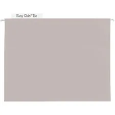 SMEAD MANUFACTURING CO. SMD 64240 — Smead TUFF 1/3 Tab Cut Letter Recycled Hanging Folder - 8 1/2 x 11 - 2 Expansion - Top Tab Location - Steel Gray - 10% Recycled - 18 / Box
