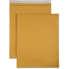 Sparco SPR 74987 — Sparco Size 7 Bubble Cushioned Mailers - Bubble - #7 - 14 1/4 Width x 20 Length - Self-sealing - Kraft - 50 / Carton - Kraft