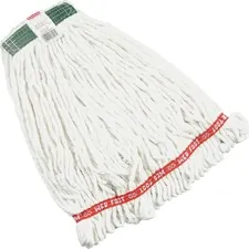 Rubbermaid RCP A21206WHICT — Rubbermaid Commercial Web Foot Shrinkless Wet Mop - Cotton, Synthetic Yarn