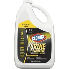 CLOROX CLO 31351 — CloroxPro™ Urine Remover for Stains and Odors Refill - Liquid - 1gal - Rain Clean Scent - 1 Each - Clear - Refill