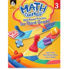 Shell Education SHL 51290 - Shell Education Grade 3 Math Games Skills-Based Practice Boo