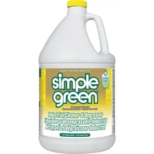 SUNSHINE MAKERS, INC. SMP 14010CT — Simple Green Industrial Cleaner/Degreaser - Concentrate Liquid - 128 fl oz (4 quart) - Lemon Scent - 6 / Carton - Lemon