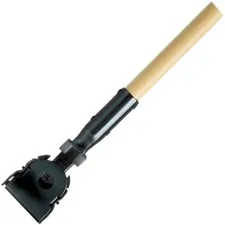 Rubbermaid RCP M116000000CT - Rubbermaid Commercial Snap-On Dust Mop Hardwood Handle - 60 