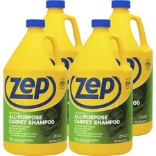 ZEP INC. ZPE ZUCEC128CT — Zep Concentrated All-Purpose Carpet Shampoo - Concentrate - 128 fl oz (4 quart) - 4 / Carton - Blue