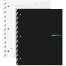 TOPS BUSINESS FORMS TOP 90223 — TOPS Idea Collective FocusNotes Wirebound Notebook - Quarto - 100 Sheets - Wire Bound - 20 lb Basis Weight - 9 x 11 - White Paper - Acid-free, Perforated - 1 Each