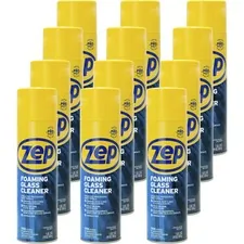 ZEP INC. ZPE ZUFGC19CT — Zep Foaming Glass Cleaner - Foam Spray - 19 fl oz (0.6 quart) - 12 / Carton - Black