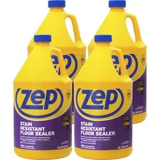 ZEP INC. ZPE ZUFSLR128CT — Zep Commercial Stain Resistant Floor Sealer - 128 fl oz (4 quart) - 4 / Carton - Blue