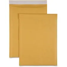 Sparco SPR 74984 — Sparco Size 4 Bubble Cushioned Mailers - Bubble - #4 - 9 1/2 Width x 14 1/5 Length - Self-sealing - Kraft - 100 / Carton - Kraft