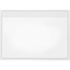 TOPS BUSINESS FORMS CRD 21160CB — Cardinal Self-Adhesive Polypropylene Pockets - 4.5 Height x 6.3 Width - 100 mil Thickness - 1 x Card Capacity - 6 x 4 Sheet - Ring Binder - Rectangular - Clear - Polypropylene - 100 / Box