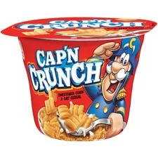 QUAKER OATS COMPANY QKR 31597 - Quaker Oats CapN Crunch CornOat Cereal Bowl - Corn, Oat - Bo