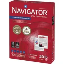 NAVIGATOR NORTH AMERICA SNA NMP1120PL - Navigator Laser, Inkjet Copy & Multipurpose Paper - White - 