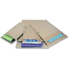 Sealed Air Corporation SEL 89273 — Jiffy Mailer Jiffy Rigi Bag Mailers - Shipping - #4 - 9 1/2 Width x 13 Length - Self-sealing - Kraft, Fiberboard - 200 / Carton - Natural Kraft