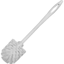 Rubbermaid RCP 631000WECT - Rubbermaid Commercial Long Handle Toilet Bowl Brush - Synthe