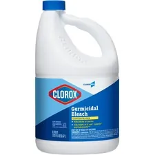 CLOROX CLO 30966CT — Clorox Germicidal Bleach - Concentrate - 121 fl oz (3.8 quart) - 3 / Carton - Clear