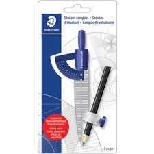STAEDTLER MARS GMBH STD 557SCBKA6 - Staedtler Student Compass with Pencil - Blue - 1 Each