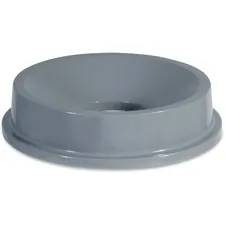 Rubbermaid RCP 3543GRACT — Rubbermaid Commercial 32-Gal Container Funnel Top Lid - Plastic - 4 / Carton - Gray