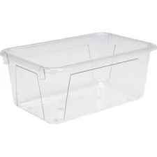 STOREX STX 62464U05C — Storex Crystal Clear Cubby Bin - 5.2 Height x 7.8 Width12.1 Length - 5 / Carton