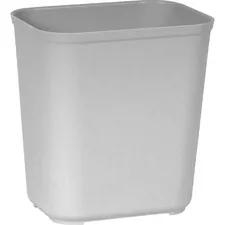 Rubbermaid RCP 2543GRACT — Rubbermaid Commercial 28 Quart Fire Resistant Wastebasket - 7 gal Capacity - Yes - Heat Resistant, Impact Resistant, Rust Resistant - 15.5 Height x 14.5 Width x 10.5 Depth - Thermoset Polyester - Gray - 6 / Carton