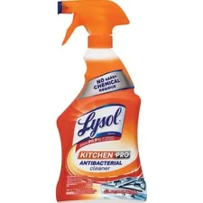 RECKITT BENCKISER RAC 79556CT — Lysol Kitchen Pro Cleaner - Liquid - 22 fl oz (0.7 quart) - Fresh Citrus Scent - 9 / Carton - Clear