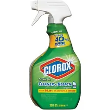 CLOROX CLO 31221CT — Clorox Clean-Up All Purpose Cleaner with Bleach - Spray - 32 fl oz (1 quart) - Scent - 9 / Carton - Multi