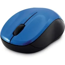 VERBATIM 99770 — Verbatim Silent Wireless Blue LED Mouse - Blue - Blue LED - Wireless - Radio Frequency - Blue - 1 Pack - USB Type A - Scroll Wheel