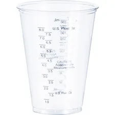 SOLO CUP SCC TP10DGM - Solo Tall PET Graduated Medical Cups - 10 fl oz - 1000  Cart
