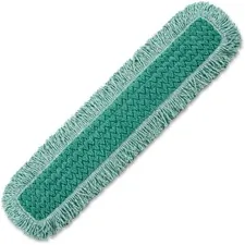 Rubbermaid RCP Q438CT — Rubbermaid Commercial HYGEN 36 Fringed Dust Mop Pad - 36 Width - MicroFiber
