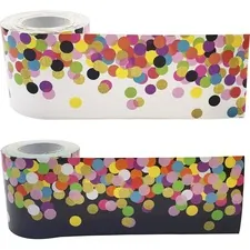 Teacher Created Resources TCR 32302 - Teacher Created Resources Colorful Confetti Border Trim - Co