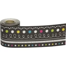 Teacher Created Resources TCR 8947 - Teacher Created Resources Straight Rolled Border Trim - Chal