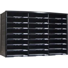 STOREX STX 61435U01C — Storex Stackable Literature Sorter - 12000 x Sheet - 24 Compartment(s) - 9.50 x 12 - 20.5 Height x 14.1 Width31.4 Length - Plastic, Polystyrene - 1 Each