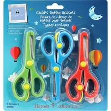 Sparco SPR 99830 — Sparco Child's Safety Scissors Set - 6 / Pack