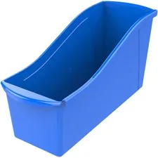 STOREX STX 71101U06C — Storex Book Bin Set - 7 Height x 5.3 Width14.3 Length - Plastic - 6 / Carton