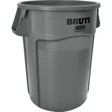 Rubbermaid RCP 264360GYCT — Rubbermaid Commercial Brute 44-gallon Vented Container - 44 gal Capacity - Heavy Duty, Tear Resistant, Damage Resistant, Durable, Fade Resistant, Crack Resistant, Warp Resistant, Water Resistant, Handle - Gray - 4 / Carton