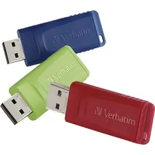 VERBATIM 99811 — 32GB STORE N GO USB FLASH DRIVE 3PK