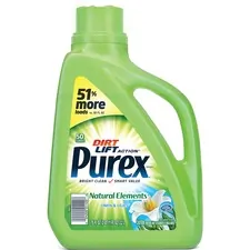 DIAL DIA 01120 — Purex Natural Elements Liquid Detergent - Liquid - 75 fl oz (2.3 quart) - Linen, Lilies Scent - 1 Each - Blue