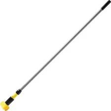 Rubbermaid RCP H245CT — Rubbermaid Commercial Gripper 54 Fiberglass Mop Handle - 54 Length - Yellow - Fiberglass - 12 / Carton