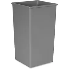 Rubbermaid RCP 3959GRACT — Rubbermaid Commercial Untouchable 50G Square Container - 50 gal Capacity - Square - Crack Resistant, Durable, Compact, Rugged - 34.3 Height x 19.5 Width x 19.5 Depth - Plastic - Gray - 4 / Carton