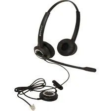 SPRACHT ZUMRJ9B — WORKS WITH PHONES USING THE RJ9 HEADSET PORT, THE ZUMRJ9 WIRED HEADSET PLUGS INT