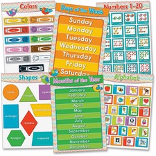 Carson CDP 110256 - Carson Dellosa Education Chevron Basic Skills Bulletin Board