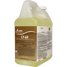 Rochester Midland Corporation RCM 11983299 — RMC CP-64 Cleaner - Concentrate Liquid - 64 fl oz (2 quart) - Fresh Lemon Scent - 4 / Carton - Yellow