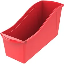 STOREX STX 71102U06C — Storex Book Bin Set - 7 Height x 5.3 Width14.3 Length - Plastic - 6 / Carton