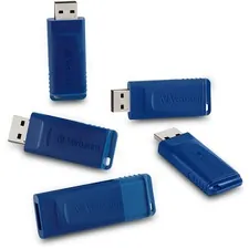 VERBATIM 99810 — 16GB USB FLASH DRIVE-5PK-BLUE